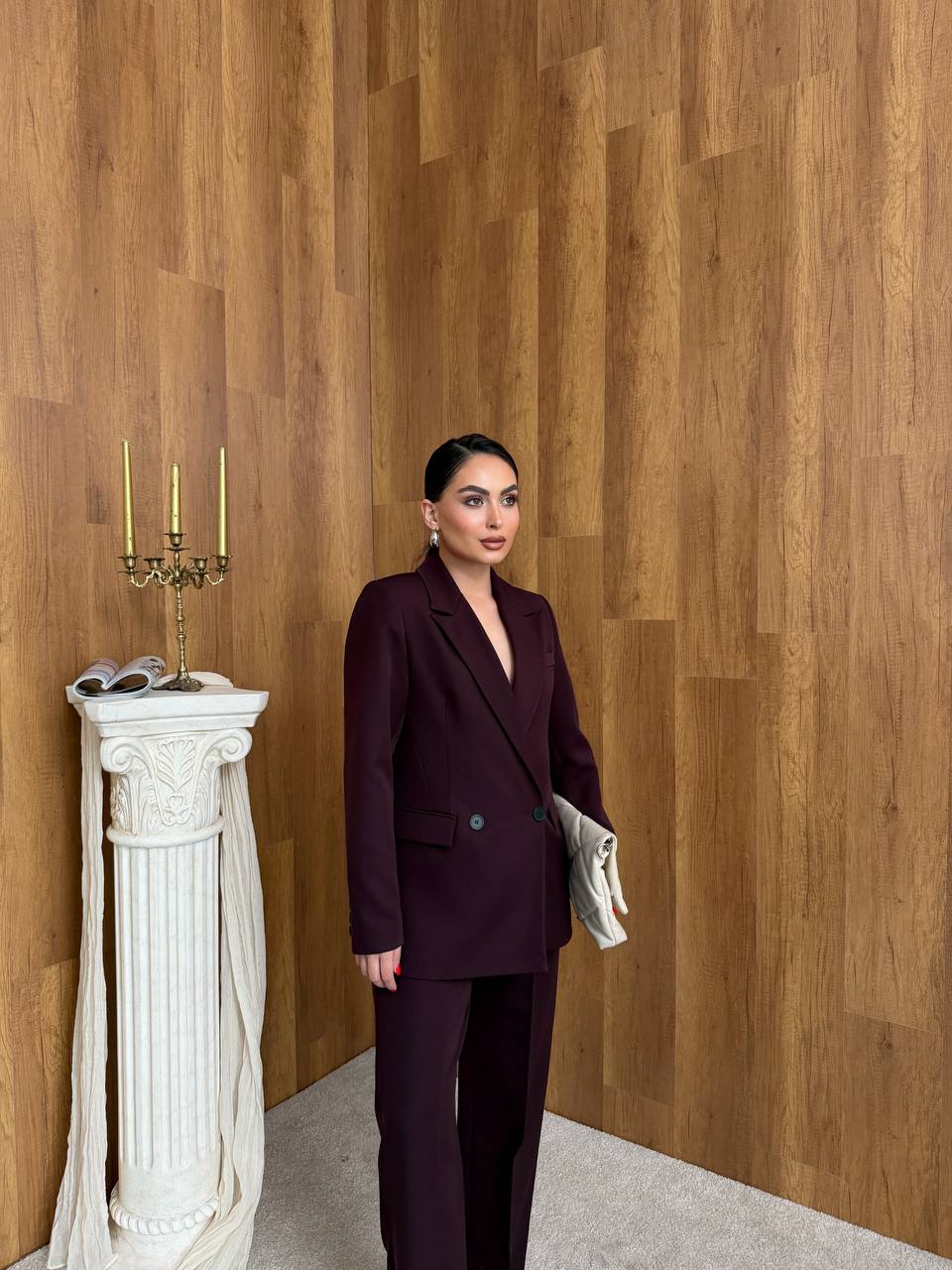 Limited Edition Ceket Palazzo Pantolon Takım