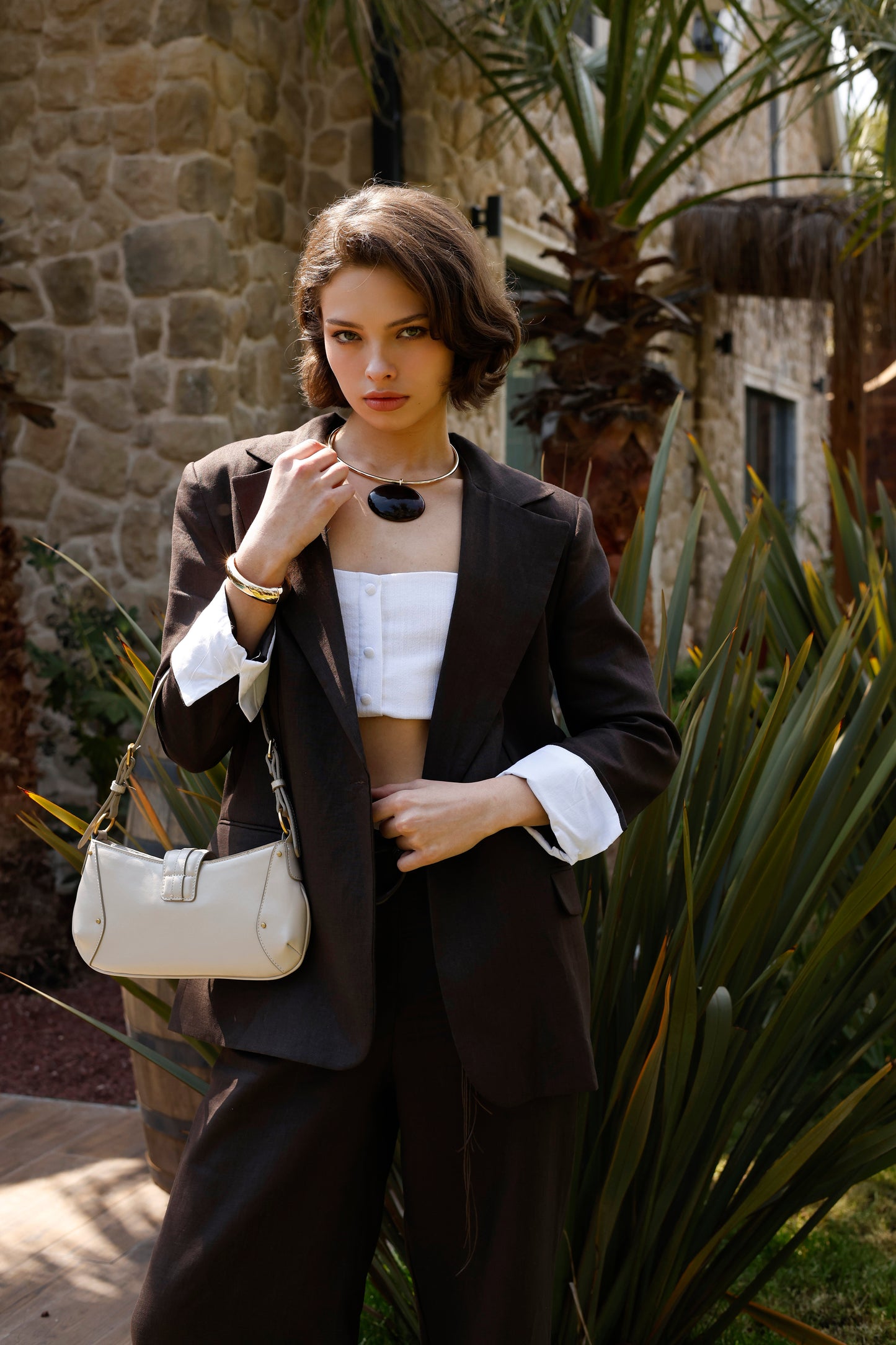 Limited Edition Keten Blazer Ceket