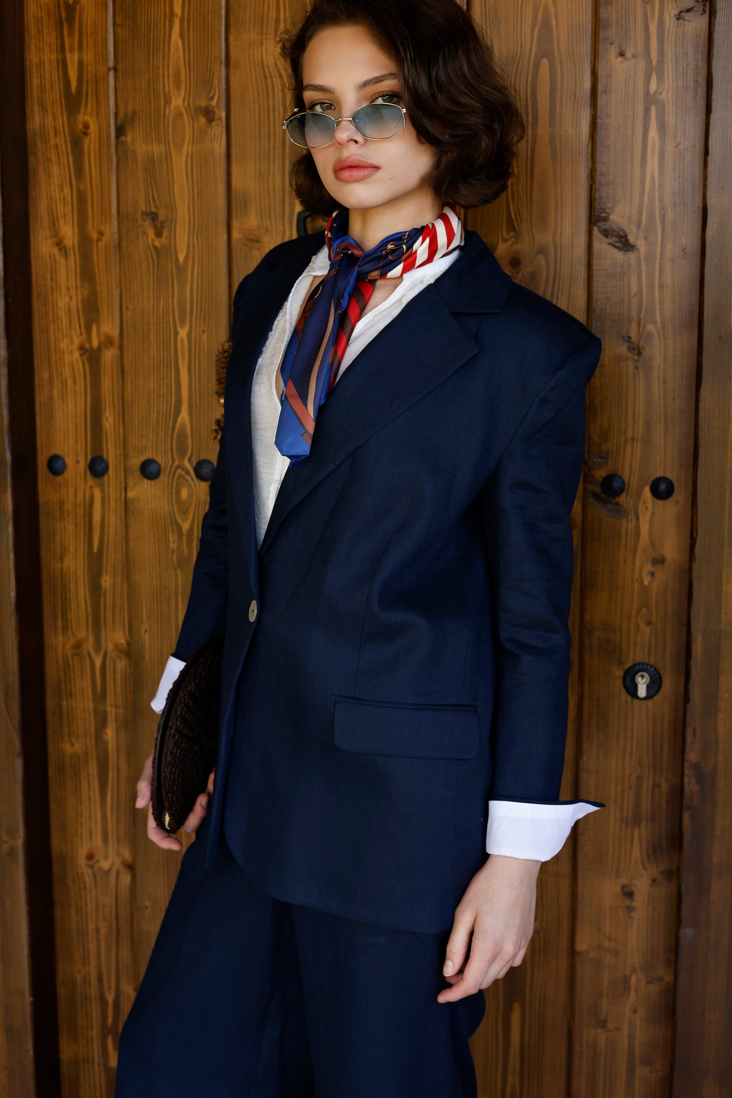 Limited Edition Keten Blazer Ceket