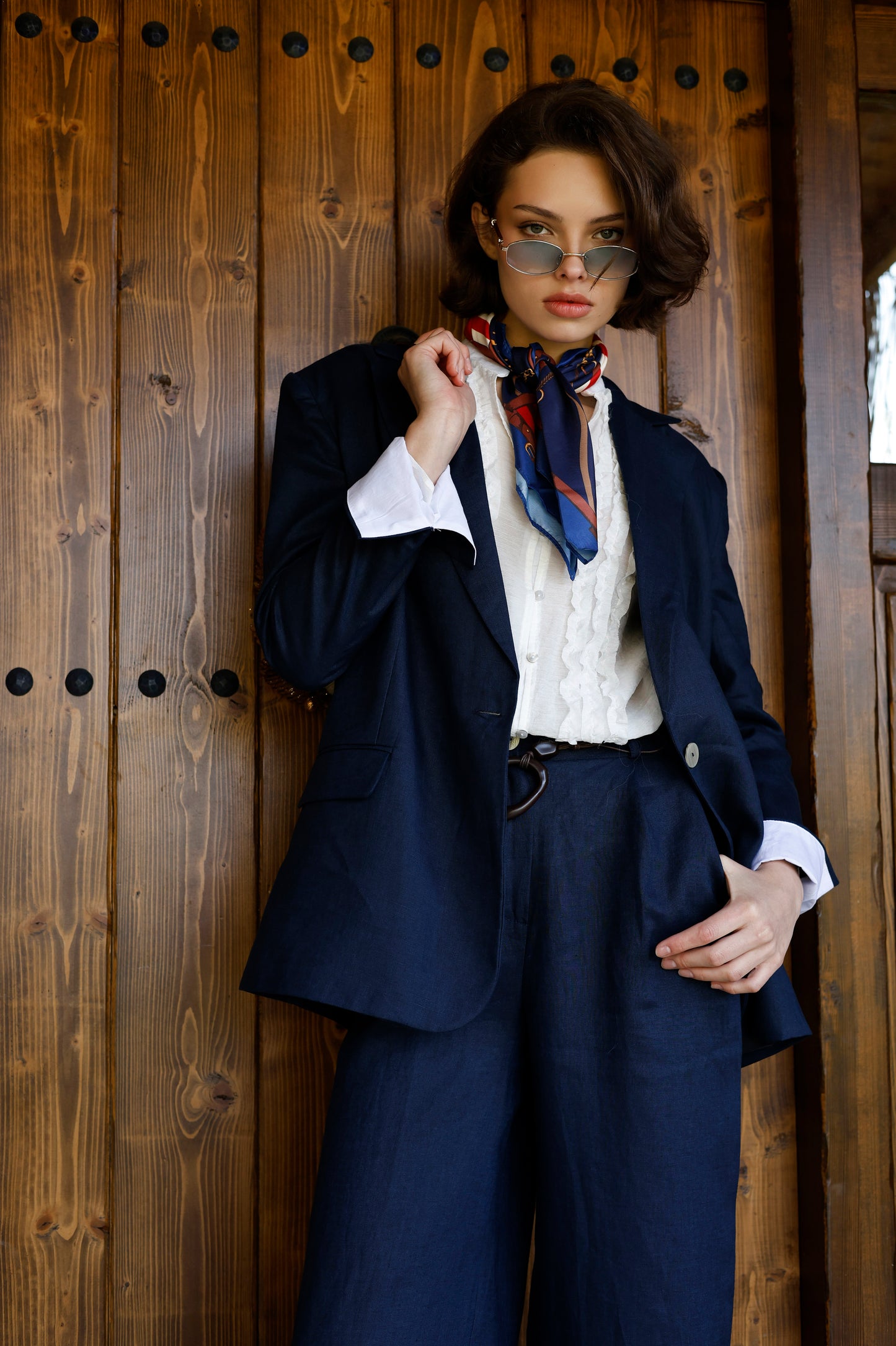Limited Edition Keten Blazer Ceket