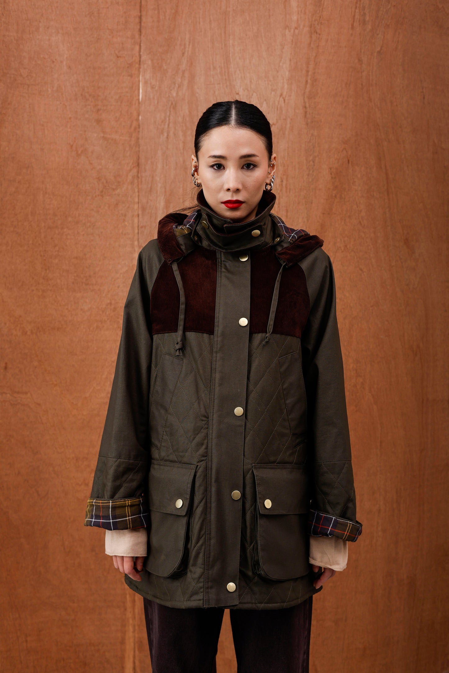 Oversize Kapitone Parka