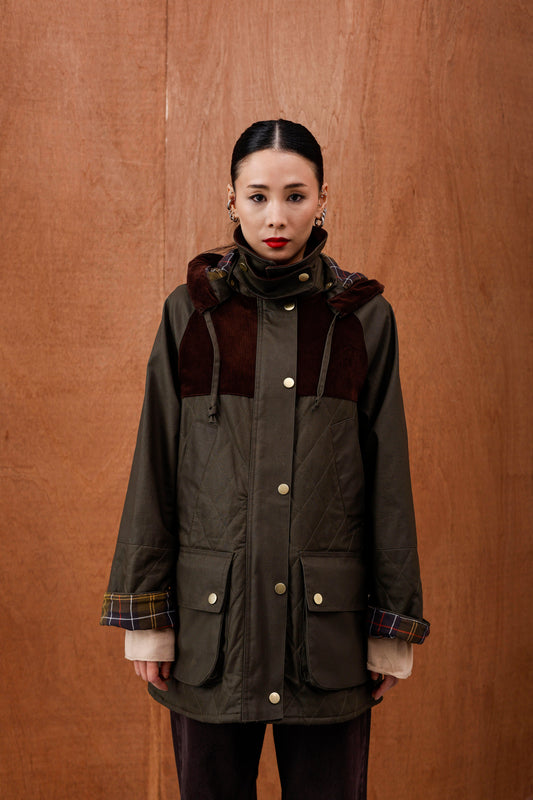 Oversize Kapitone Parka