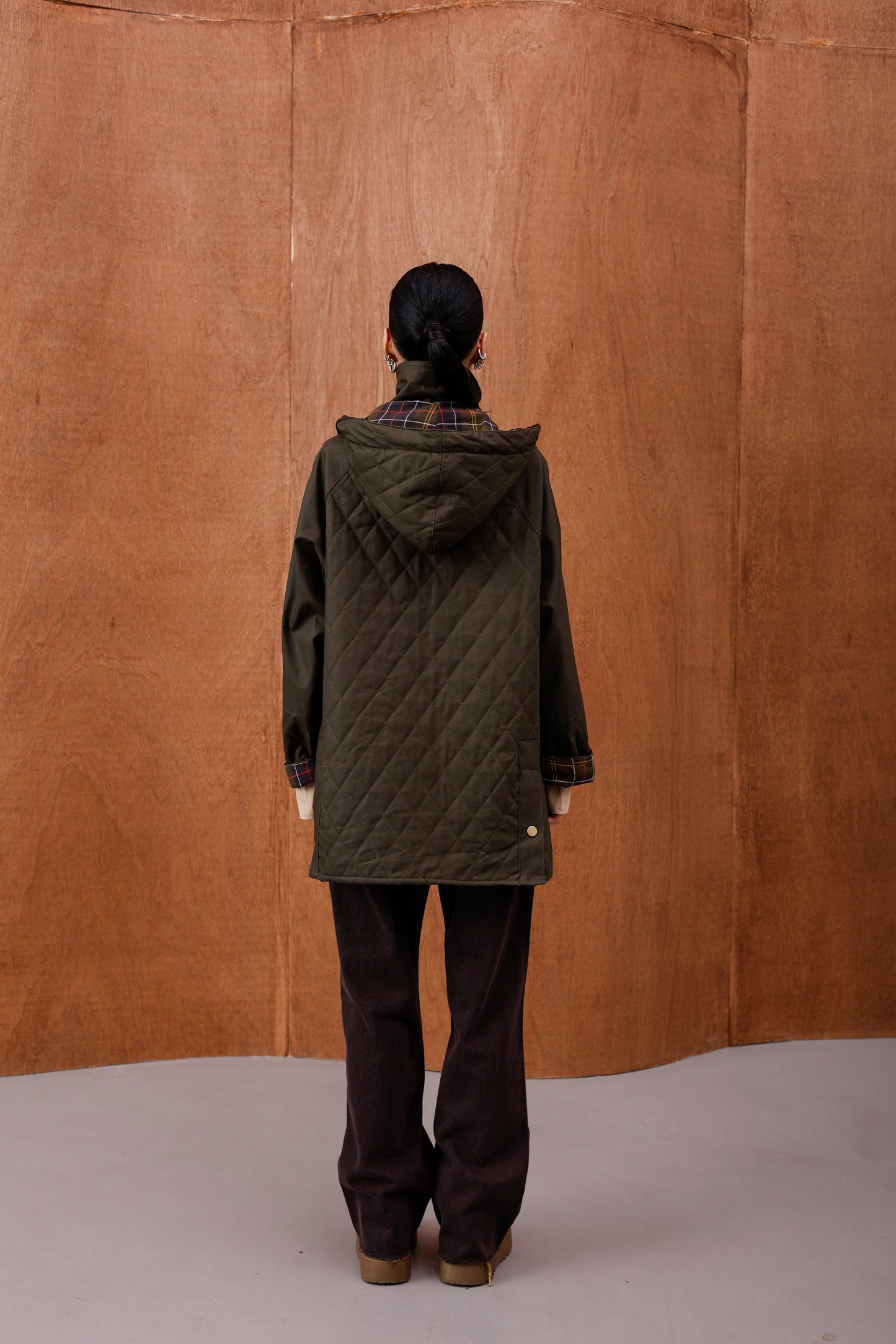 Oversize Kapitone Parka