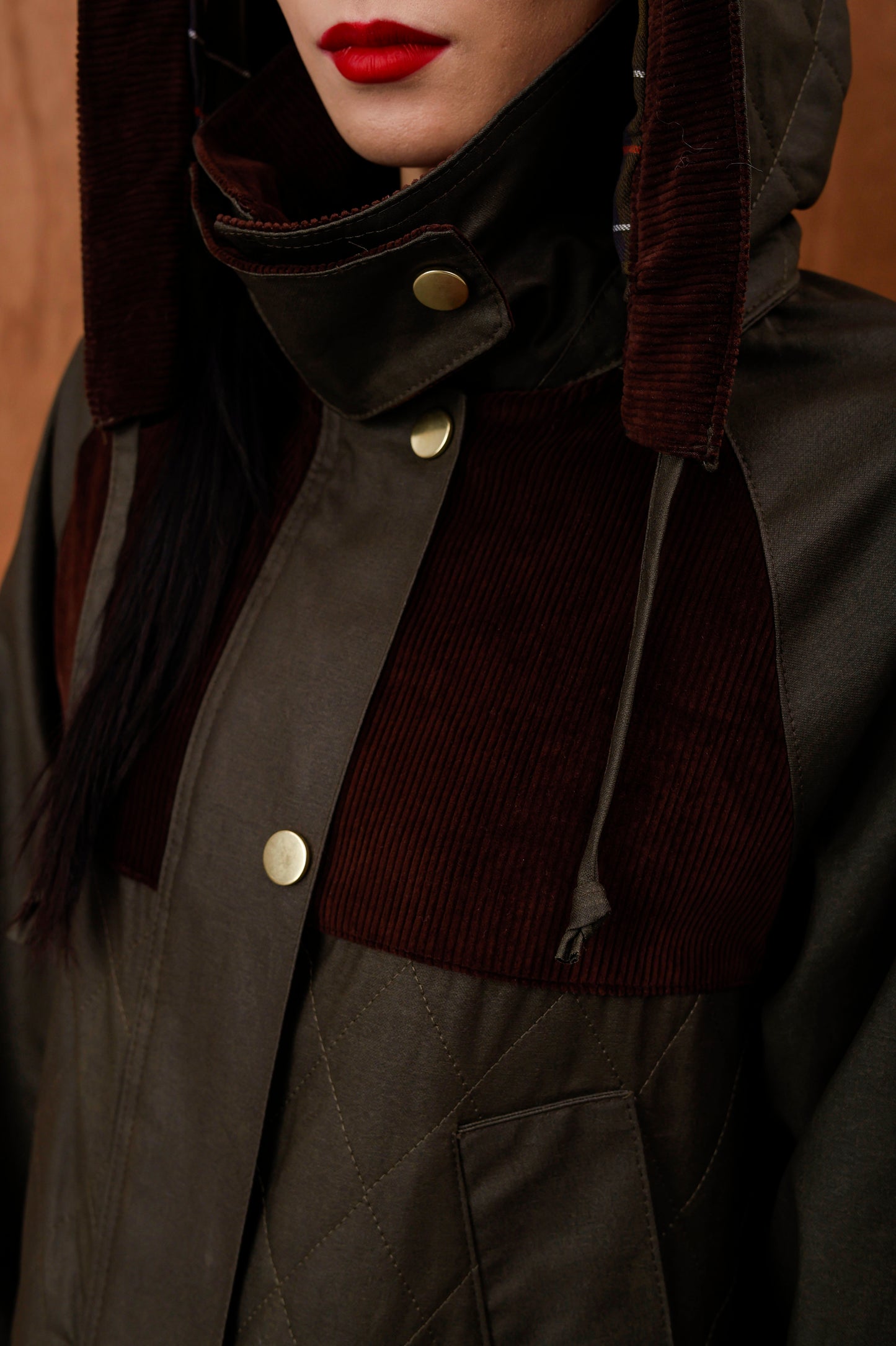 Oversize Kapitone Parka