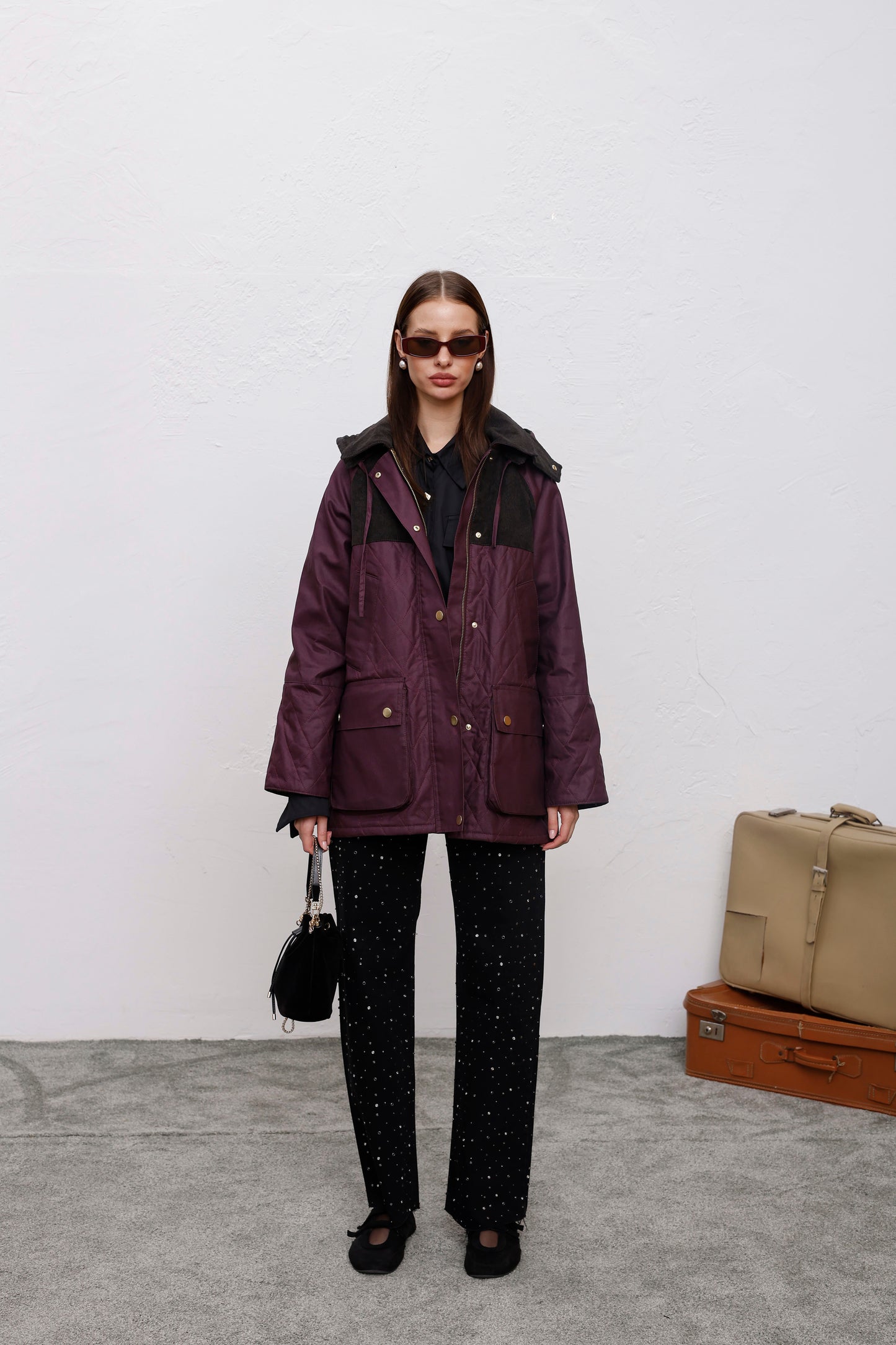 Oversize Kapitone Parka