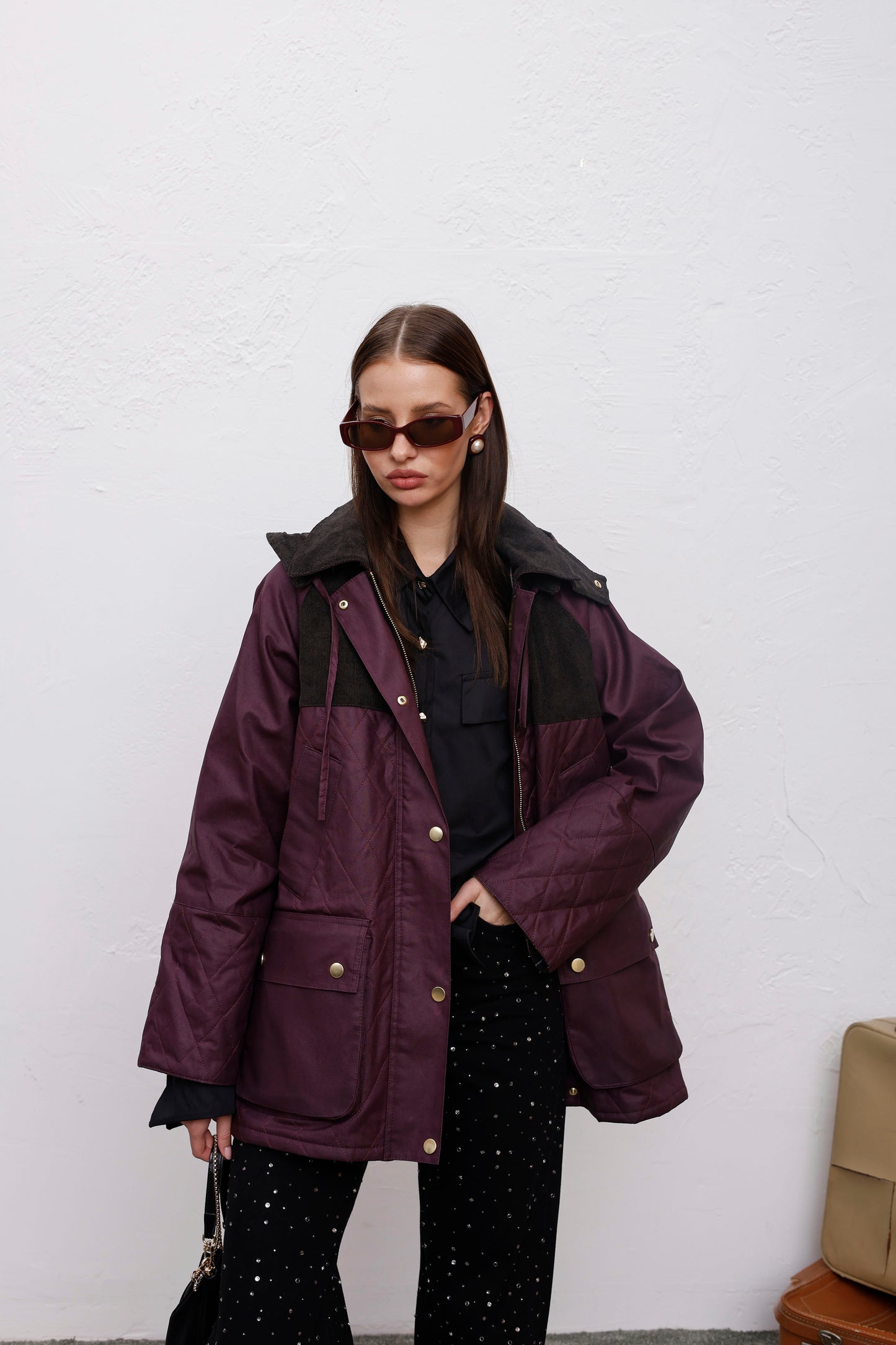 Oversize Kapitone Parka