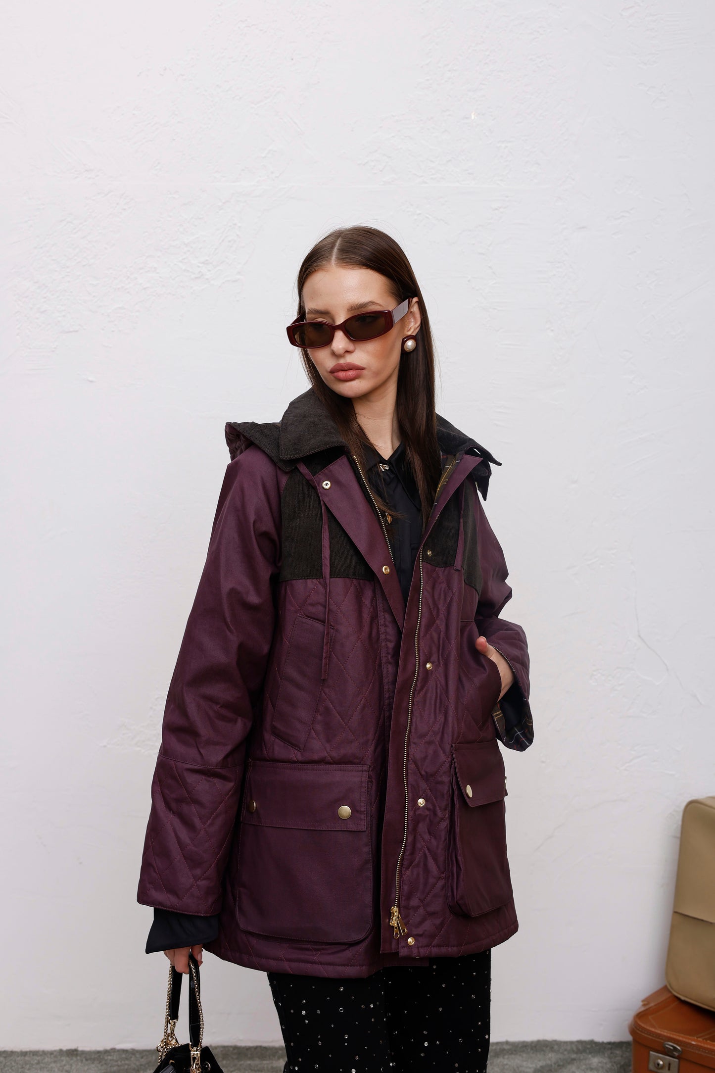 Oversize Kapitone Parka