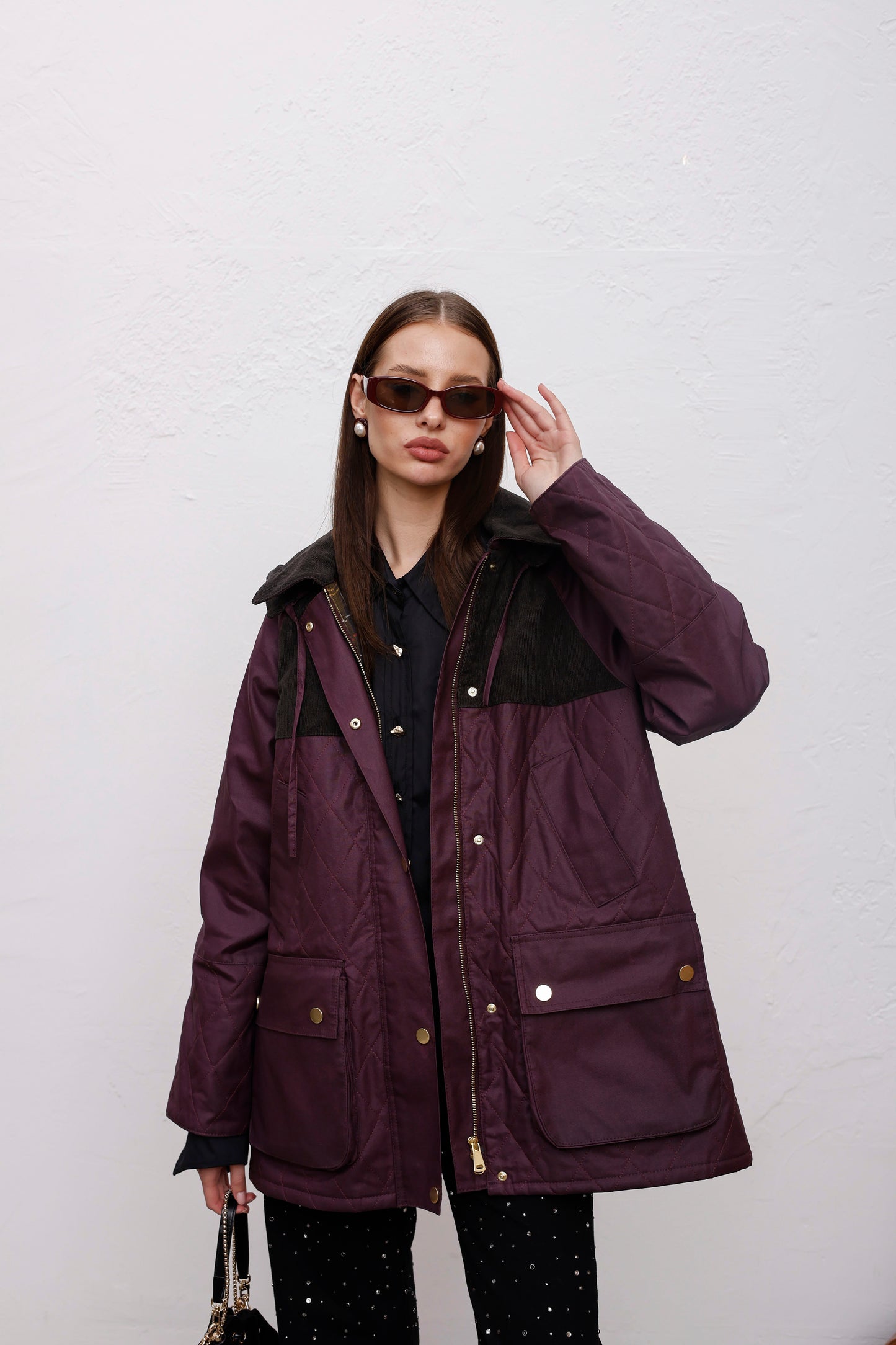Oversize Kapitone Parka