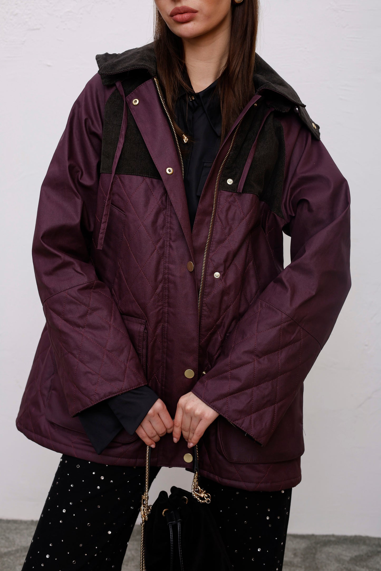 Oversize Kapitone Parka