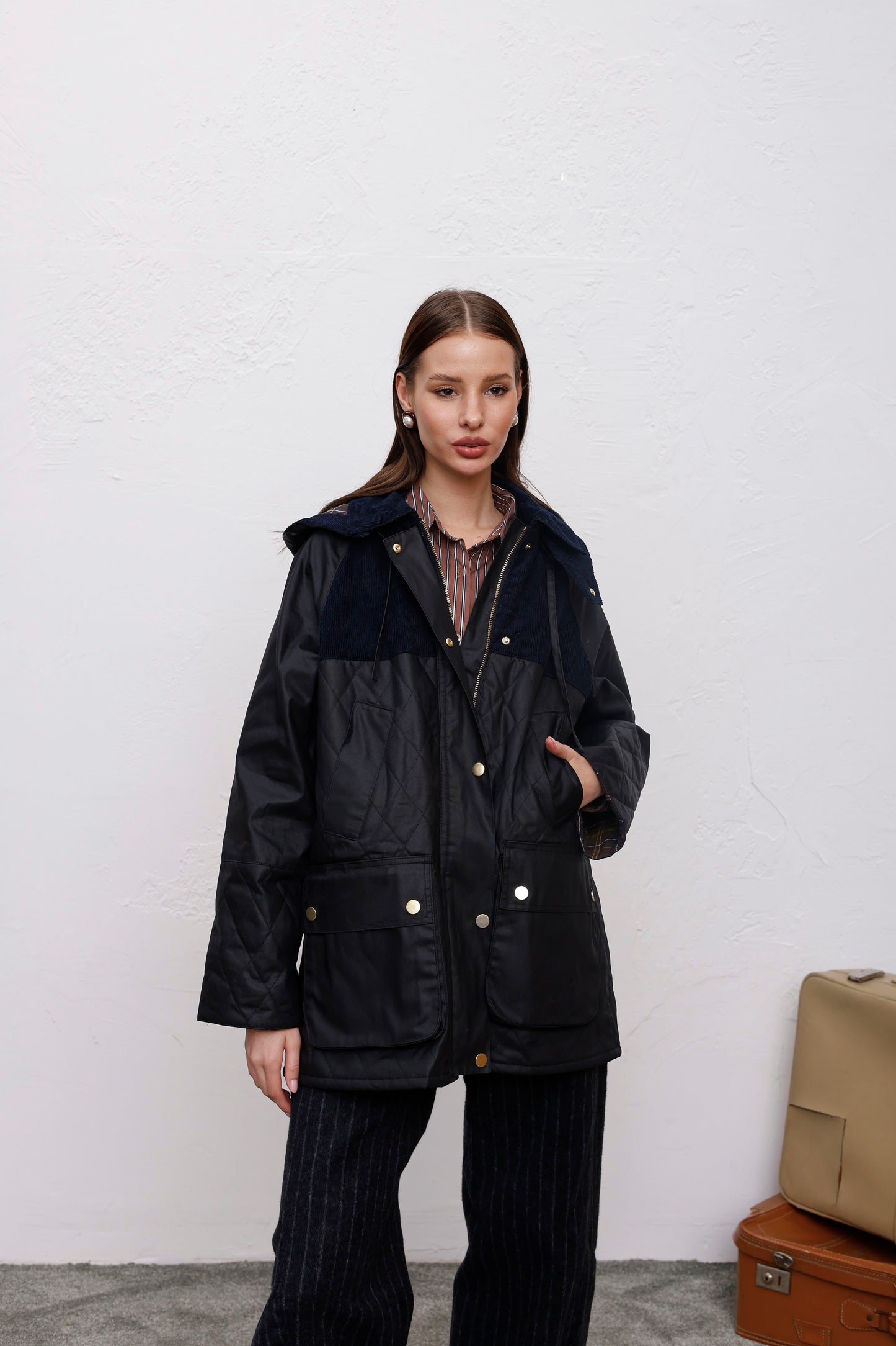 Oversize Kapitone Parka