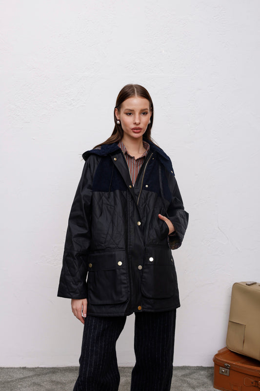 Oversize Kapitone Parka